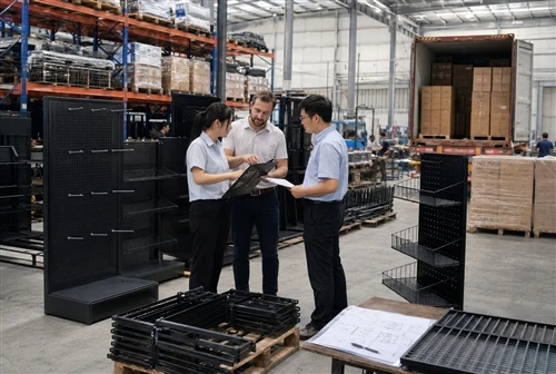Guangdong Metal Vitrin Üreticisi: Yurtdışı Alıcılar Mühendisliği, Tedarik Zin...